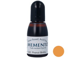 Tsukineko Tinta MEMENTO couleur crocante de maní translucide recharge 15ml