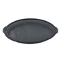 Zenker Moule à Pizza en Silicone Fibre de Verre Noir Ø 36 cm - Pour Pizzas et Tartes Flambées - Démoulage Facile