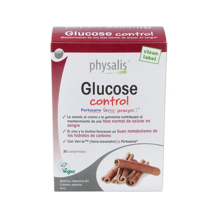 PHYSALIS Glucose Control 30 comprimés - Complément alimentaire régulation glycémie PHYSALIS Glucose Control 30 comprimés - Complément alimentaire régulation glycémie