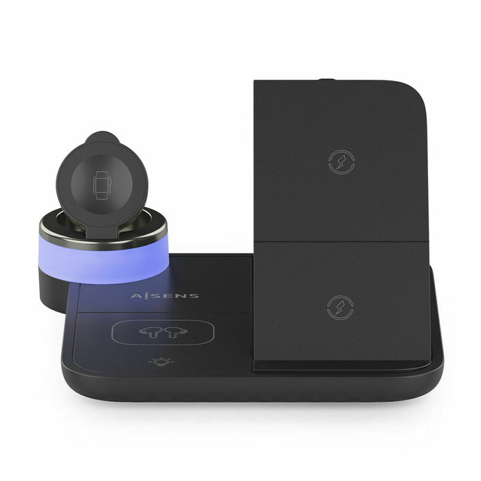 Chargeur sans fil Aisens 4IN1 15WACCS Noir 15 W 50 W