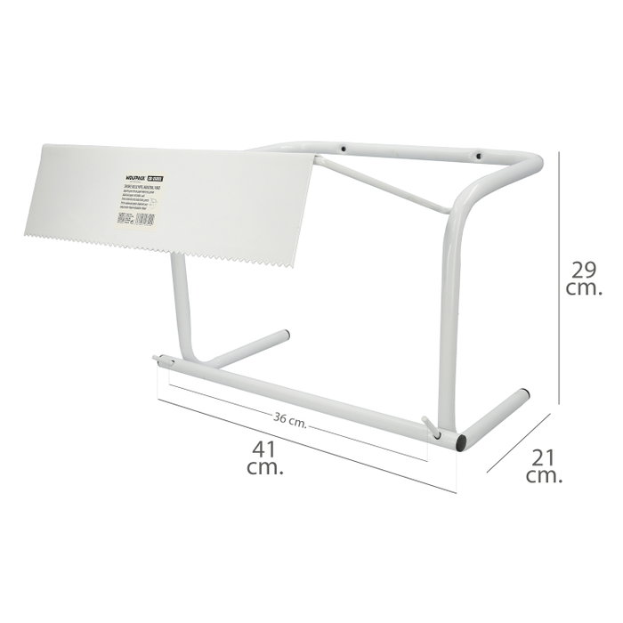 WOLFPACK LINEA PROFESIONAL Support Mural pour Rouleau de Papier Industriel Blanc
