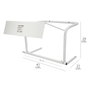 WOLFPACK LINEA PROFESIONAL Support Mural pour Rouleau de Papier Industriel Blanc