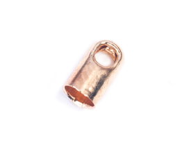 Innspiro Terminal métallique tube anilla doré 3,2x5,6mm