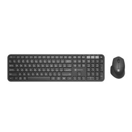 Natec NKL-1998 Pack clavier Qwerty US et souris 1600 dpi Noir