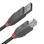 Lindy Câble USB 2.0 Anthra Line Type A vers B 7,5m