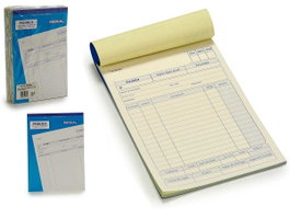 Pincello Bloc de commandes 50 feuilles avec copie 14 x 21 cm (Set de 48)