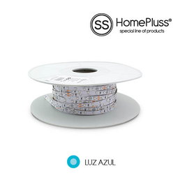 HomePluSS Rouleau de 50m Tira LED Bleu 6W IP20