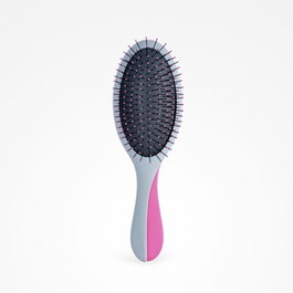 Bifull Duo Brosse et Miroir Magnétique Gris-Magenta