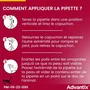 Advantix Antiparasitaire pour Chien Petite Race 4 à 10 kg, 6 Pipettes - Large Spectre d'Action et Répulsif Contre Tiques & Puces