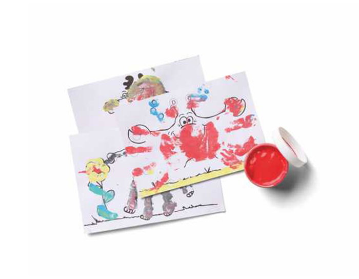 Kreul Kit peinture à doigts MUCKI