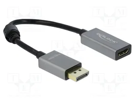 DELOCK Adaptateur DisplayPort vers HDMI 0,2m