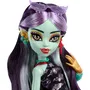 Monster High Poupee Jinafire Long Dragon, Poupée Articulée avec 7 Accessoires et Animal de Compagnie, Jouet pour Enfants à partir de 3 Ans