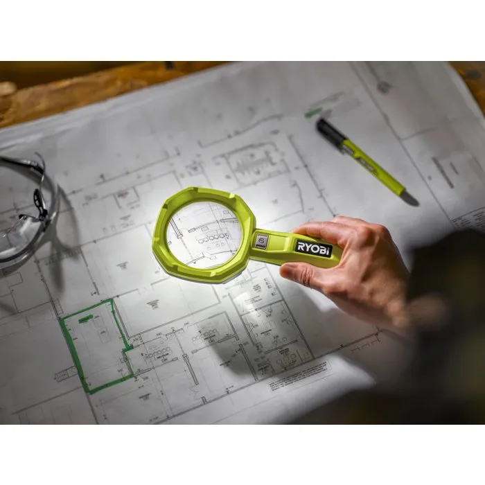 Ryobi Loupe éclairée 4V USB Lithium x3 LED RML4-0