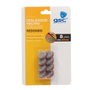 GSC Evolution Lot de 8 feutres ronds avec clou Ø24mm - Marron