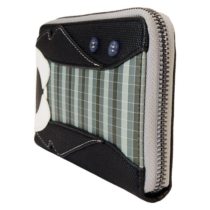 LOUNGEFLY Portefeuille Lydia Deetz Beetlejuice 2 avec brillance dans le noir en cuir vegan - Cartera Loungefly