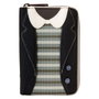 LOUNGEFLY Portefeuille Lydia Deetz Beetlejuice 2 avec brillance dans le noir en cuir vegan - Cartera Loungefly