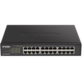 D-Link Switch Géré 24 Ports Gigabit Ethernet PoE 12 Ports PoE 100 W - DGS-1100-24P