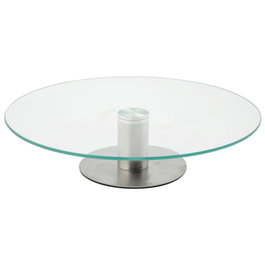 Day Fonte Giratoria en verre et acier inoxydable 30 cm