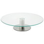 Day Fonte Giratoria en verre et acier inoxydable 30 cm