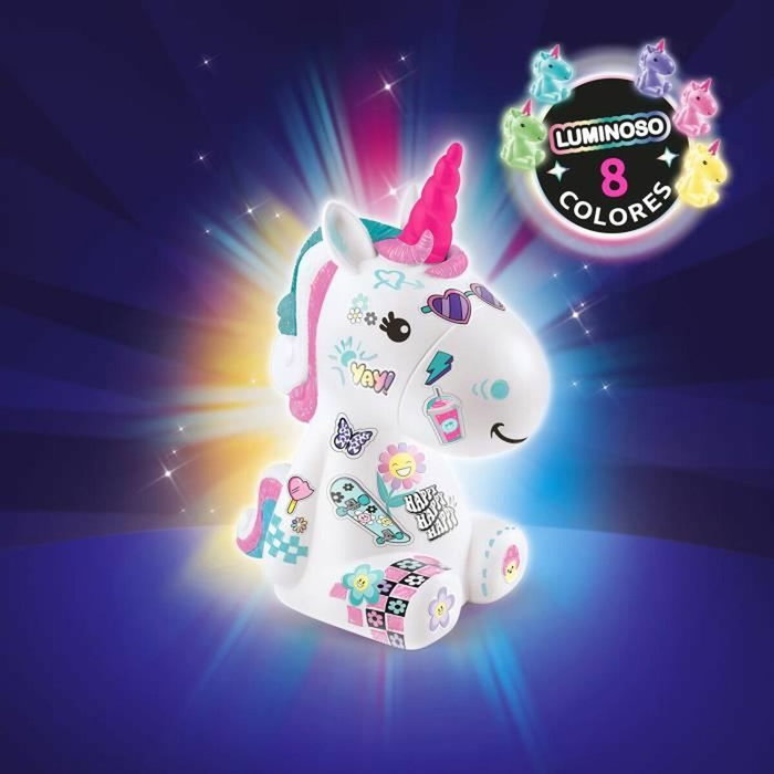 Canal Toys Licorne Y2K DIY Lumineuse à décorer - Edition Collector Canal Toys Licorne Y2K DIY Lumineuse à décorer - Edition Collector