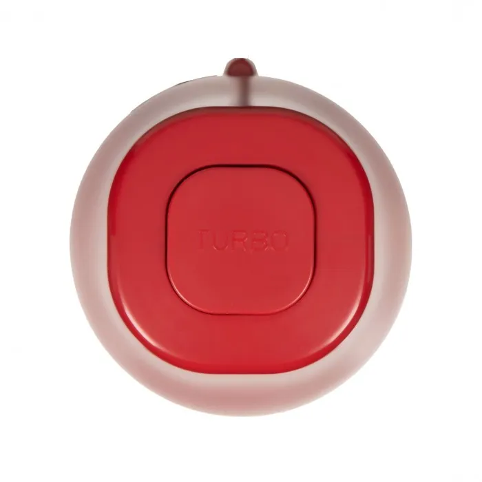 Livoo Hachoir Électrique DOP244R - 400W - Bol Gradué 300 ml avec 2 Lames en Acier Inoxydable - 1 Vitesse et Fonction Turbo