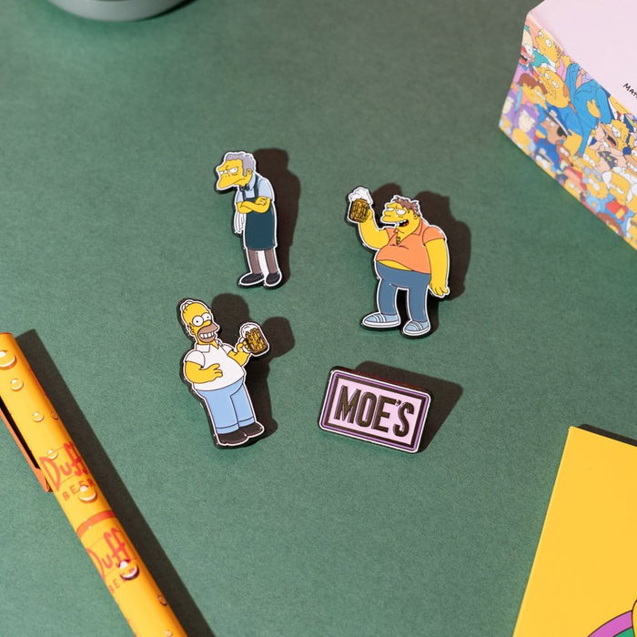 Grupo Erik Les Simpson pins Set de 4 Moe's Tavern