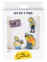 Grupo Erik Les Simpson pins Set de 4 Moe's Tavern