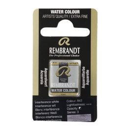 Rembrandt Aquarelle en Pastille Blanc Interférence 843