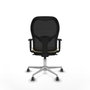 Piqueras y Crespo Chaise de Bureau 1D086G0 Crème