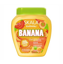 Skala Crème Démêlante Banana 2 en 1 pour Cheveux Bouclés et Cassants 1000 ml