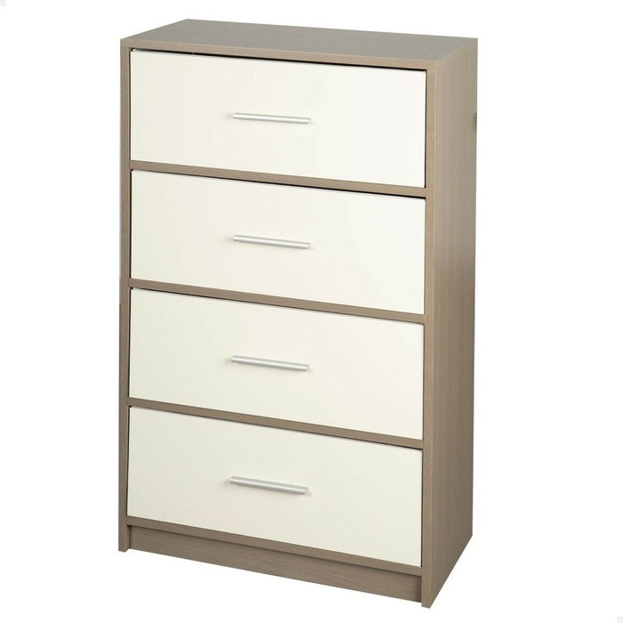 Max Home Commode Moderne Blanc et Gris Max Home Commode Moderne Blanc et Gris