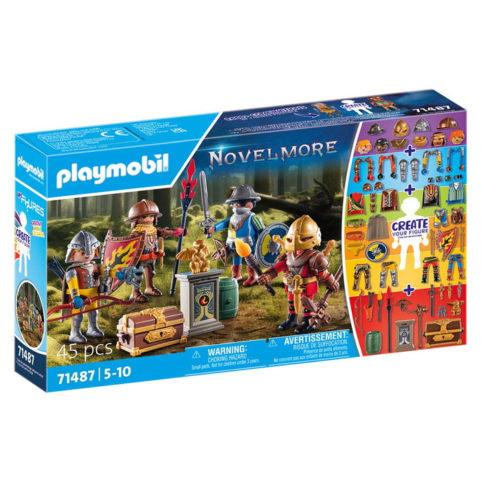 PLAYMOBIL My Figures: Caballeros De Novelmore 71487 - Figurines à assembler - Aventure Chevaliers - Version multilingue (Français, Anglais, Allemand, Italien, Portugais, Espagnol) PLAYMOBIL My Figures: Caballeros De Novelmore 71487 - Figurines à assembler - Aventure Chevaliers - Version multilingue (Français, Anglais, Allemand, Italien, Portugais, Espagnol)
