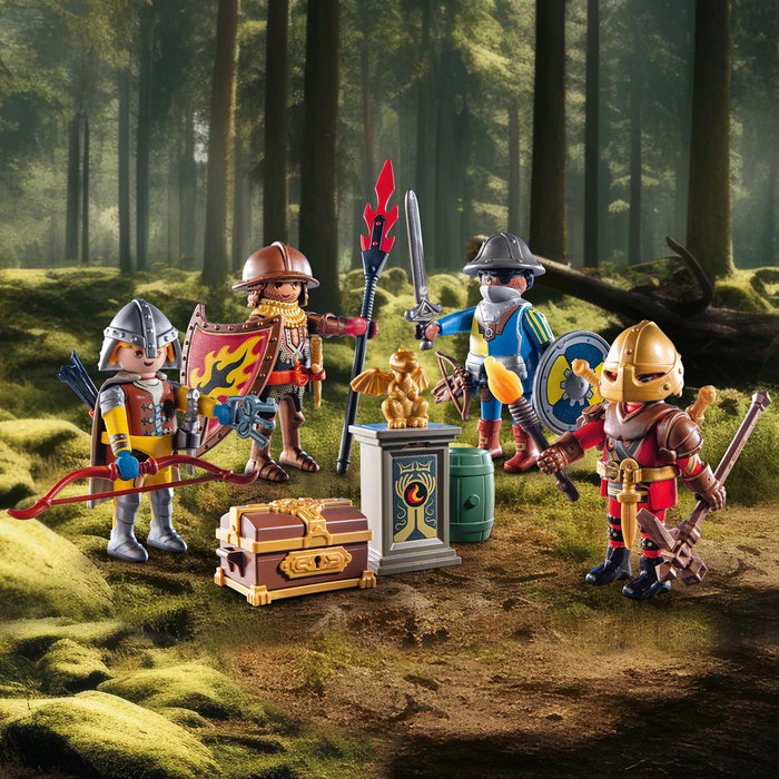 PLAYMOBIL My Figures: Caballeros De Novelmore 71487 - Figurines à assembler - Aventure Chevaliers - Version multilingue (Français, Anglais, Allemand, Italien, Portugais, Espagnol) PLAYMOBIL My Figures: Caballeros De Novelmore 71487 - Figurines à assembler - Aventure Chevaliers - Version multilingue (Français, Anglais, Allemand, Italien, Portugais, Espagnol)