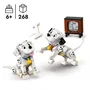 Lego Set de Construction 43271 - Les Chiots des 101 Dalmatiens : Lucky et Penny, Jeu Disney pour Enfants dès 6 ans