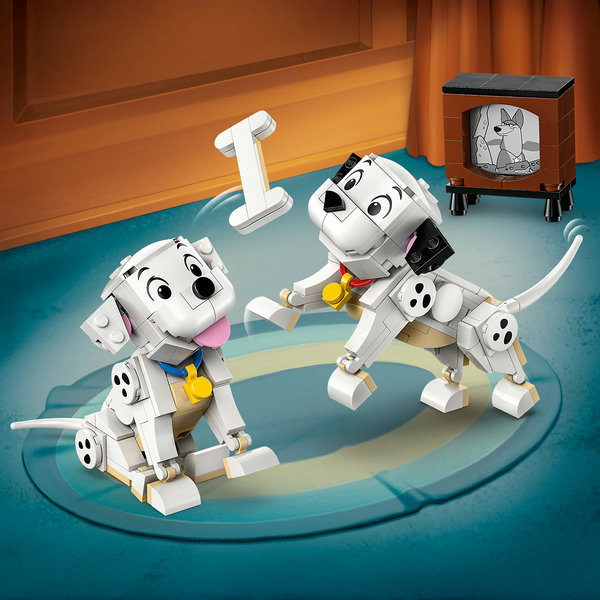 LEGO Disney Lucky et Penny, les Chiots des 101 Dalmatiens