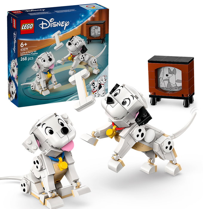 LEGO Disney Lucky et Penny, les Chiots des 101 Dalmatiens