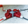 Brennenstuhl Distributeur de courant CEE 400V/16A avec 3 prises