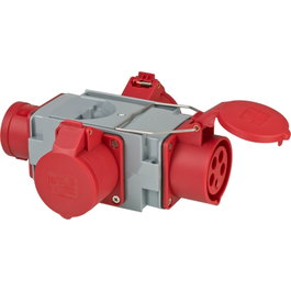 Brennenstuhl Distributeur de courant CEE 400V/16A avec 3 prises