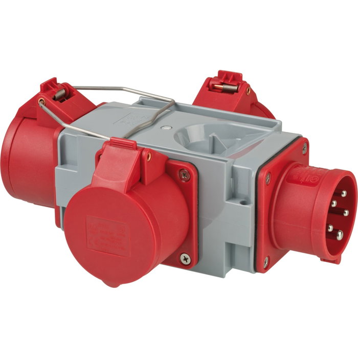 Brennenstuhl Distributeur de courant CEE 400V/16A avec 3 prises Brennenstuhl Distributeur de courant CEE 400V/16A avec 3 prises