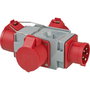 Brennenstuhl Distributeur de courant CEE 400V/16A avec 3 prises