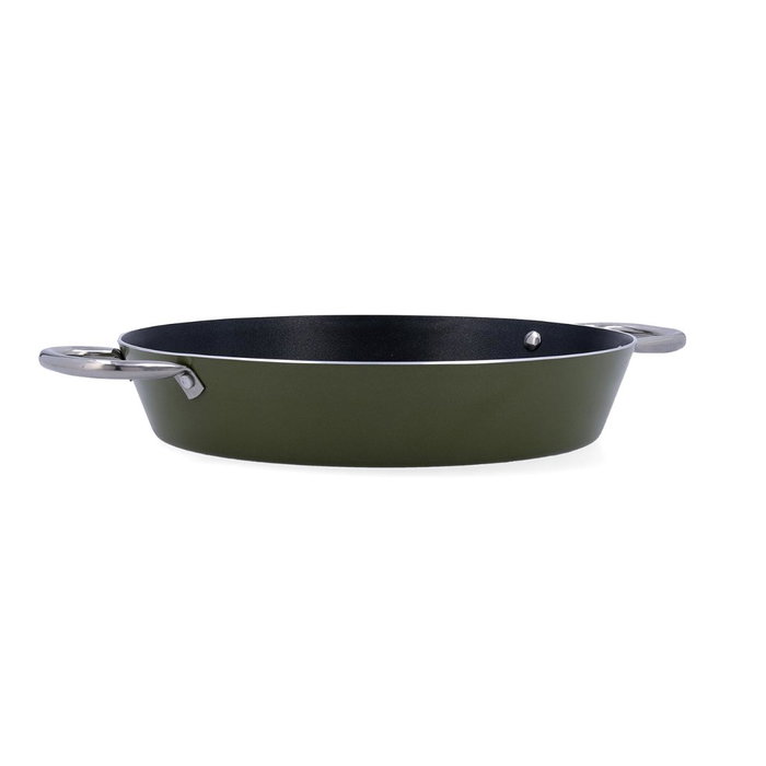 Quid Paellera / Casserole Naturalia Aluminium 32x5 cm - Antiadhésif, Tous Feux, Four Quid Paellera / Casserole Naturalia Aluminium 32x5 cm - Antiadhésif, Tous Feux, Four