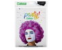 Peluca Perruque Rizée et Bouclée Violette 130 g pour Clown, Arlequin, Déguisement, Fête Fantaisie