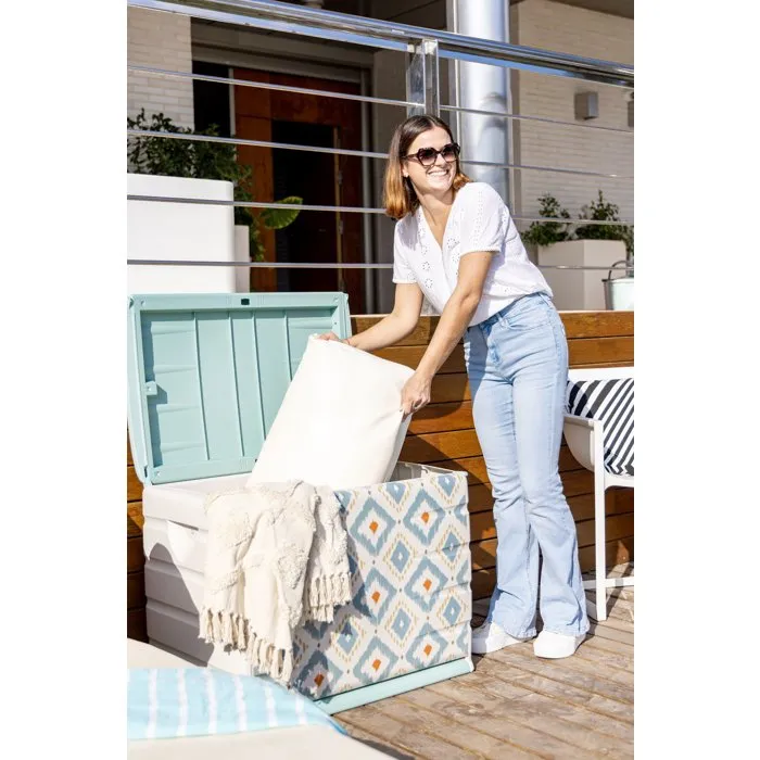 Plastiken Coffre de rangement Vintage 260 L 80 x 61 x 53 cm