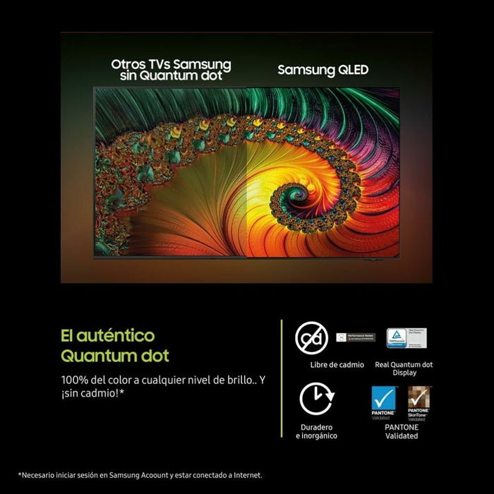 TV intelligente Samsung TQ65Q8FAAUXXC 65" (65") 4K Ultra HD (4K Ultra HD) HDR QLED (HDR) (QLED) TV intelligente Samsung TQ65Q8FAAUXXC 65" (65") 4K Ultra HD (4K Ultra HD) HDR QLED (HDR) (QLED)