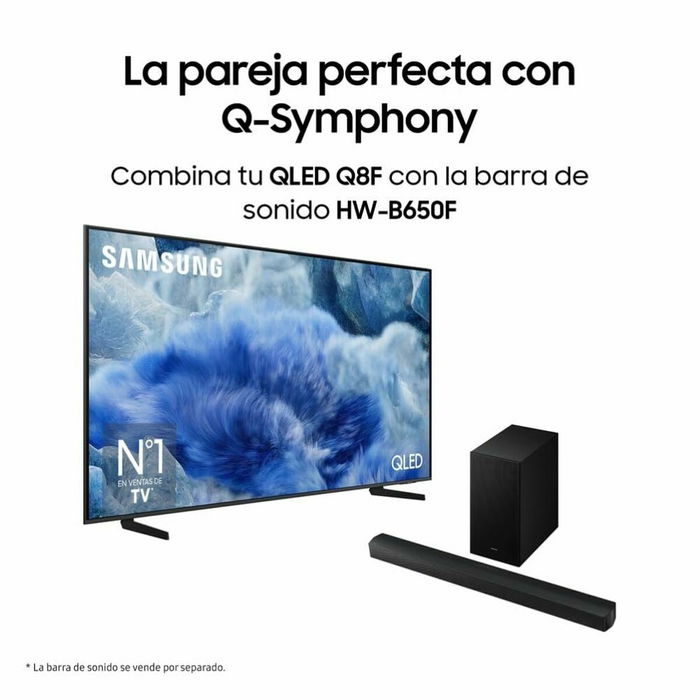 TV intelligente Samsung TQ65Q8FAAUXXC 65" (65") 4K Ultra HD (4K Ultra HD) HDR QLED (HDR) (QLED) TV intelligente Samsung TQ65Q8FAAUXXC 65" (65") 4K Ultra HD (4K Ultra HD) HDR QLED (HDR) (QLED)