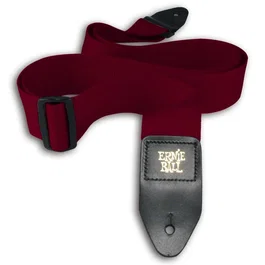 ERNIEBALL Sangle EB Guit/Bajo Polypro - Burgundy