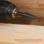 WOLFPACK LINEA PROFESIONAL Fraise rotative conique pour bois Ø 6 à 15 mm