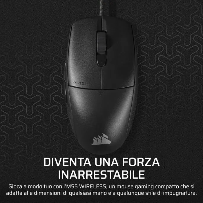 Corsair Ensemble Souris Gaming et Tapis de Souris M55-WIRED + MM100