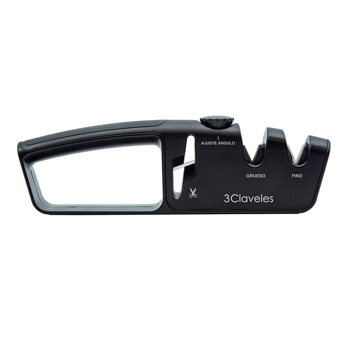 3 Claveles Aiguiseur de couteaux et ciseaux avec angle ajustable, 25 cm 3 Claveles Aiguiseur de couteaux et ciseaux avec angle ajustable, 25 cm