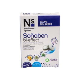 NS SOÑABEN BI-EFFECT MELATONINA 1,85mg 15 comp